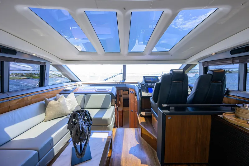 Alpha Dog Yacht Photos Pics Princess V62-S Alpha Dog - Upper Salon