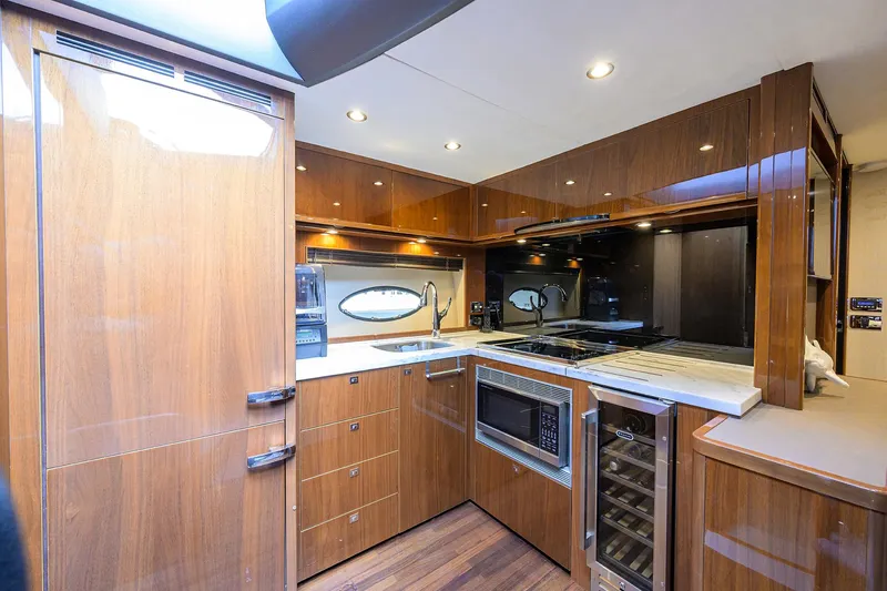 Alpha Dog Yacht Photos Pics Princess V62-S Alpha Dog - Galley