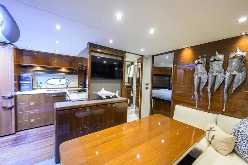 Alpha Dog Yacht Photos Pics Princess V62-S Alpha Dog - Lower Salon