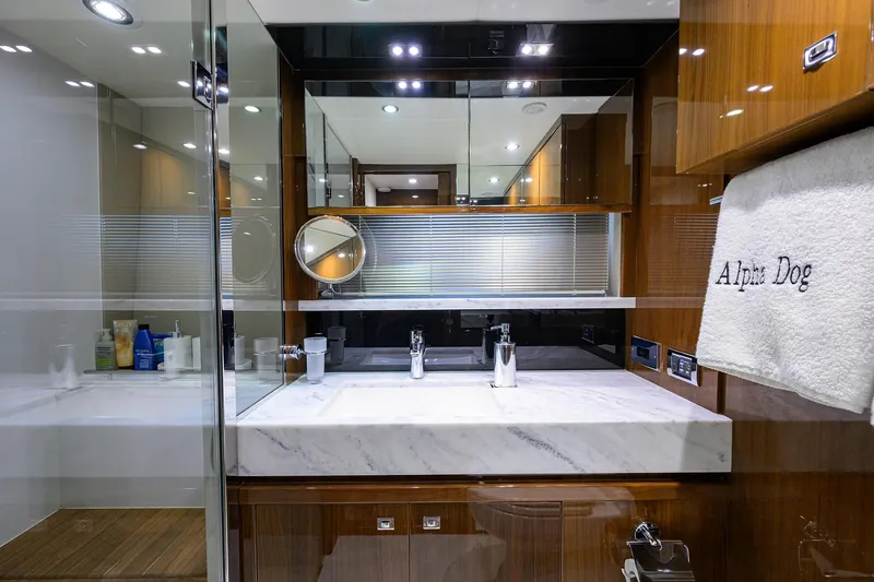 Alpha Dog Yacht Photos Pics Princess V62-S Alpha Dog - Master Head