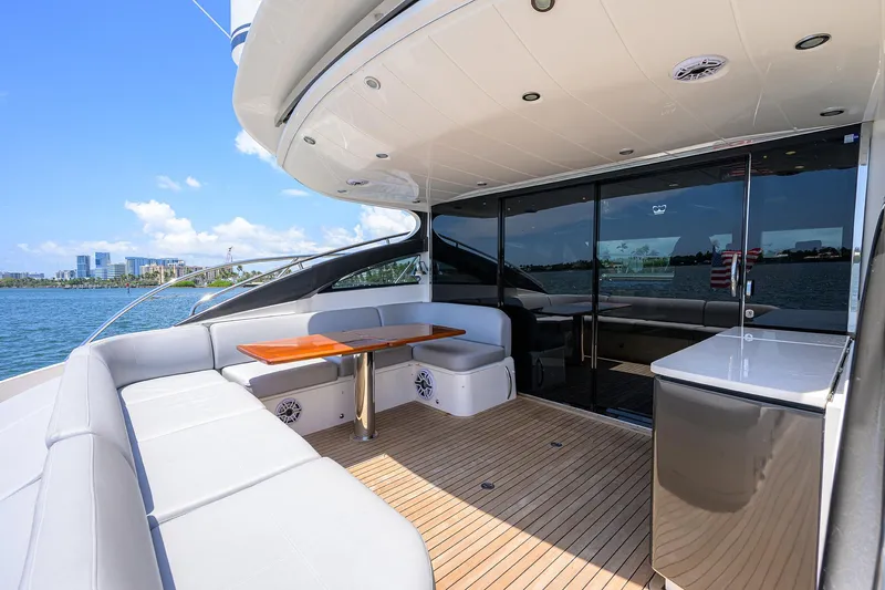 Alpha Dog Yacht Photos Pics Princess V62-S Alpha Dog - Cockpit