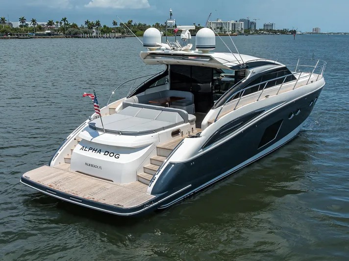 Alpha Dog Yacht Photos Pics Princess V62-S Alpha Dog - Profile