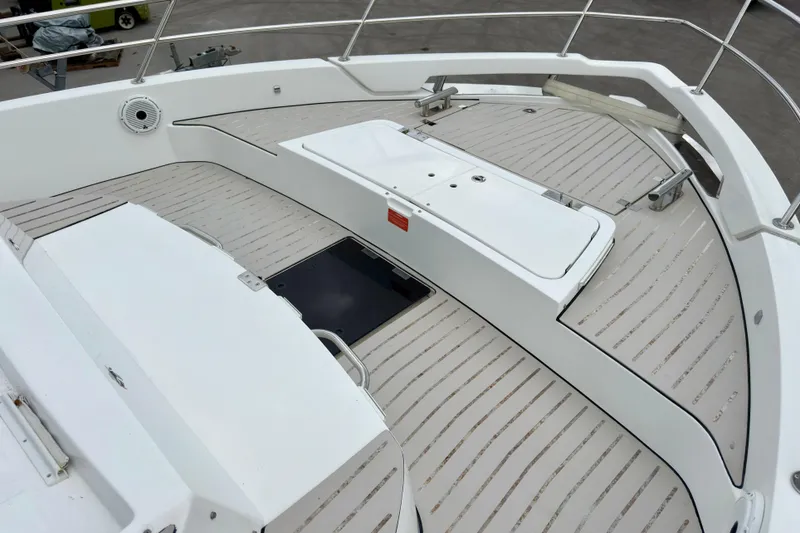  Yacht Photos Pics 2019 Azimut Verve 40 yacht deck with sleek design and modern features.