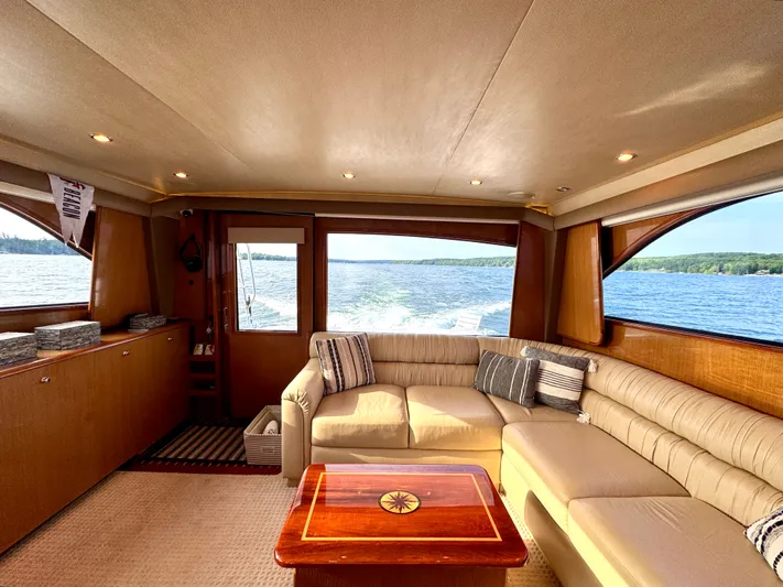 Rebelluis Yacht Photos Pics Interior Looking Aft