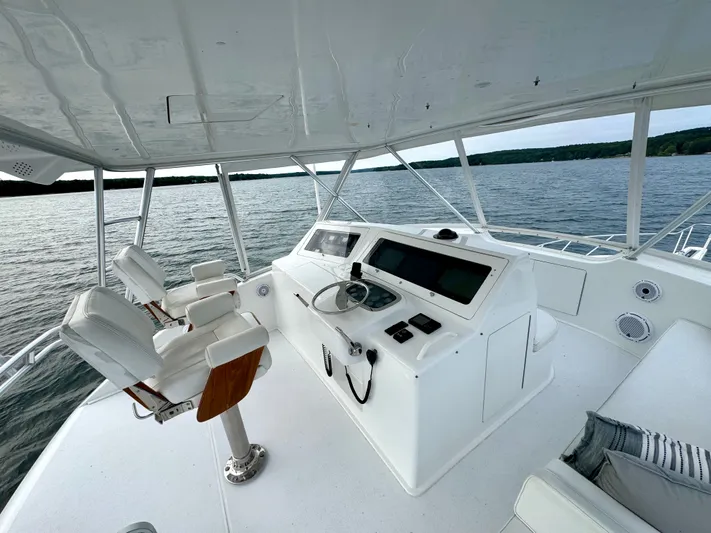 Rebelluis Yacht Photos Pics Helm Area