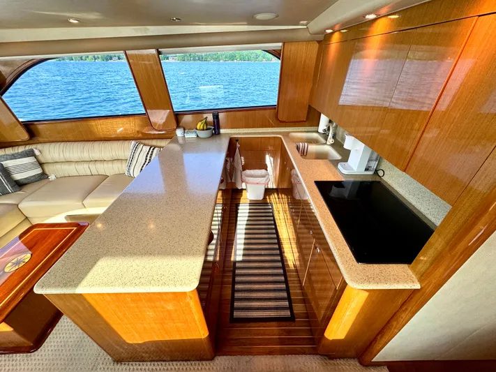 Rebelluis Yacht Photos Pics Galley Area