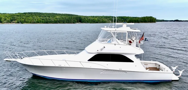 Rebelluis Yacht Photos Pics 2002 Viking 52 Convertible - REBELLUIS