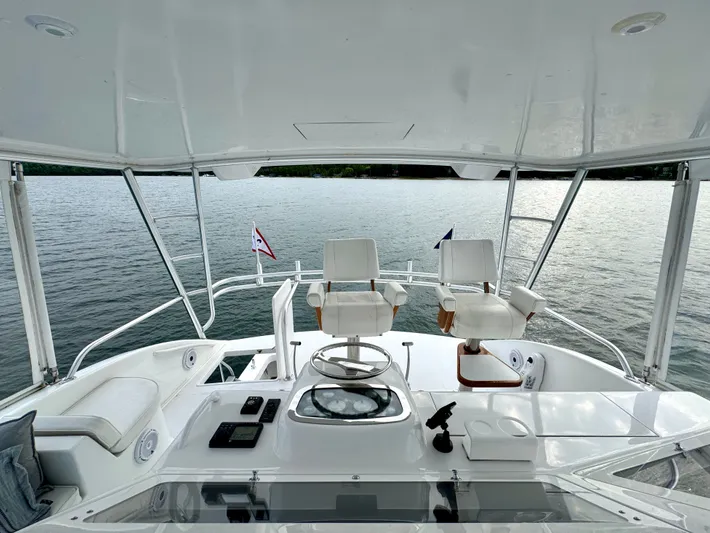 Rebelluis Yacht Photos Pics Helm Area Looking Aft