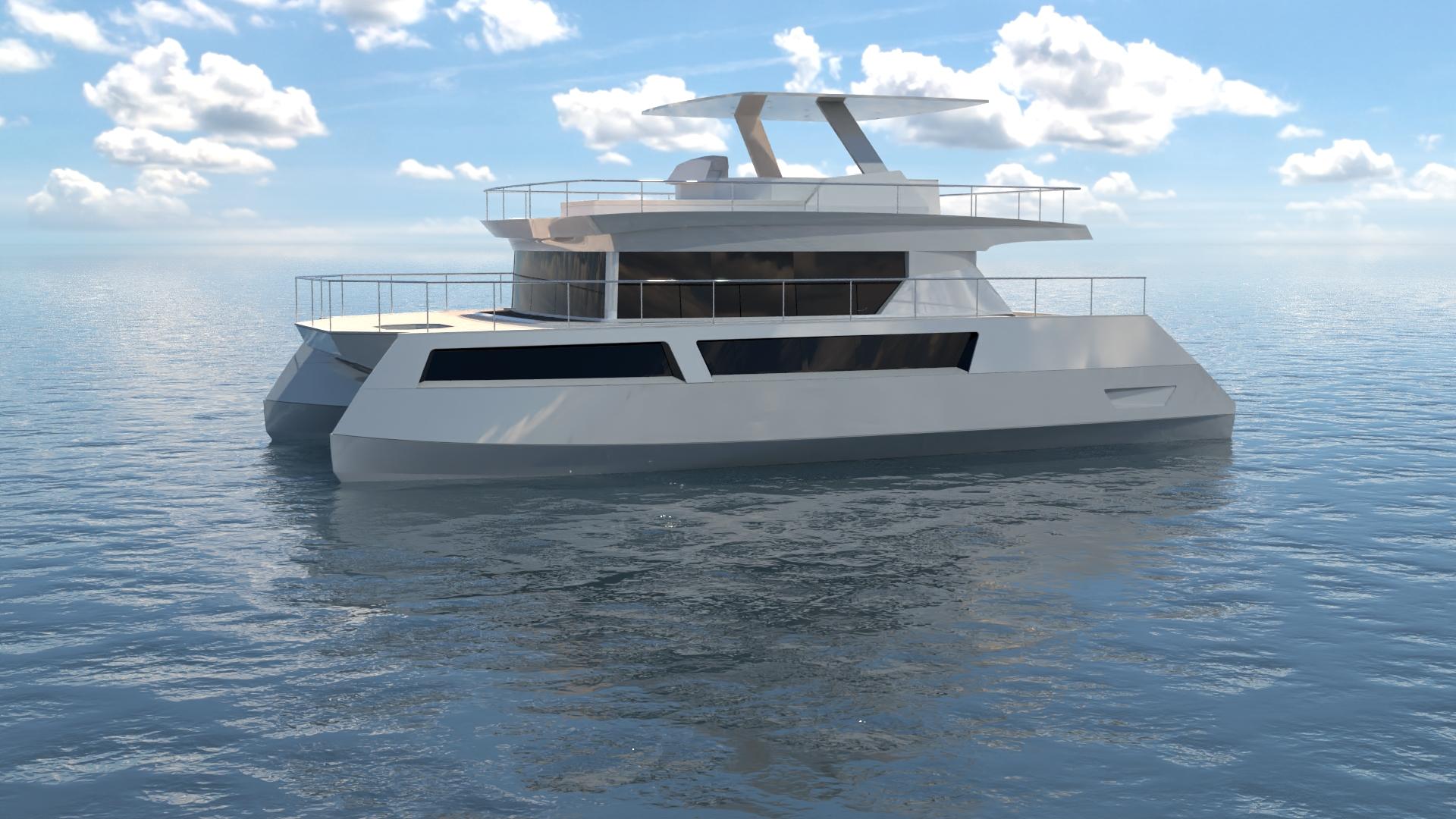 2023 Leeuwin 52 Power Katamaran Kaufen - Yachtworld