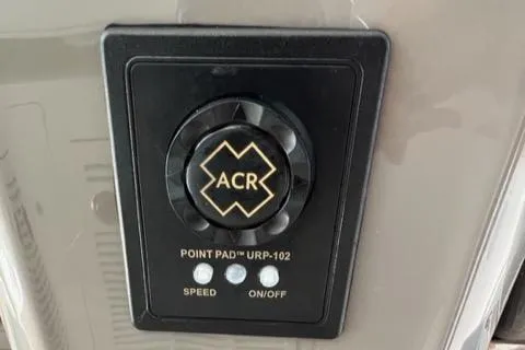  Yacht Photos Pics Control panel of a 2019 Pursuit S408 boat with ACR Point Pad URP-102.