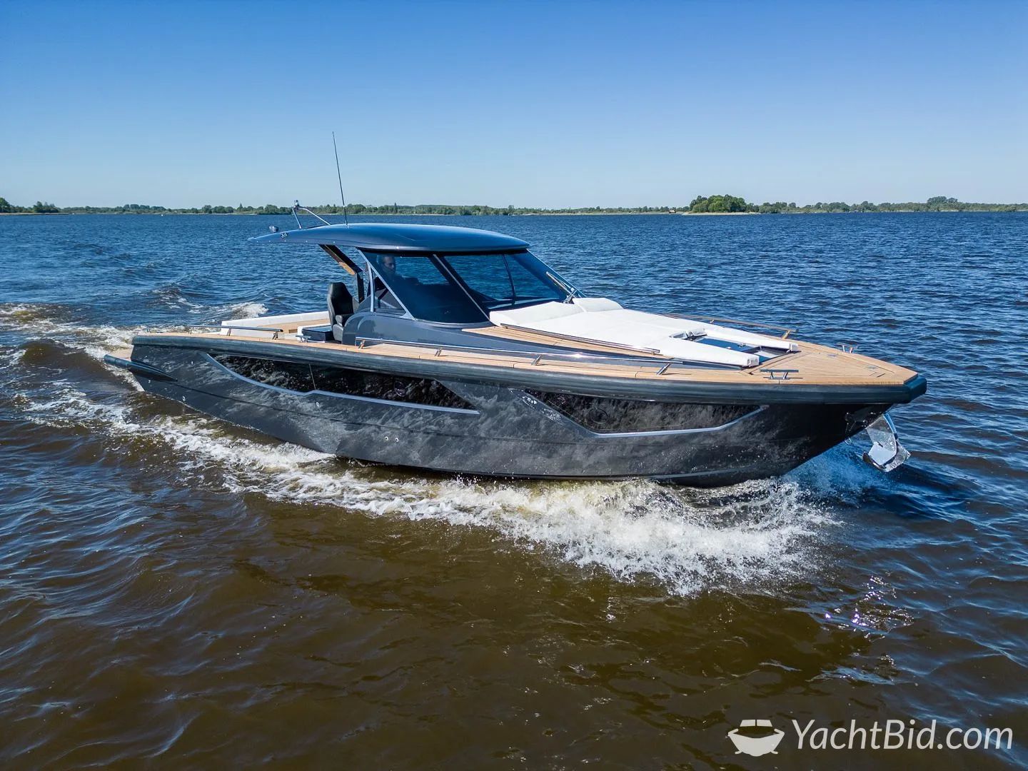 2023 Focus FOCUS FORZA 37 yacht on open water.