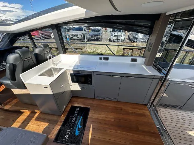  Yacht Photos Pics Princess Yachts V55 - Galley