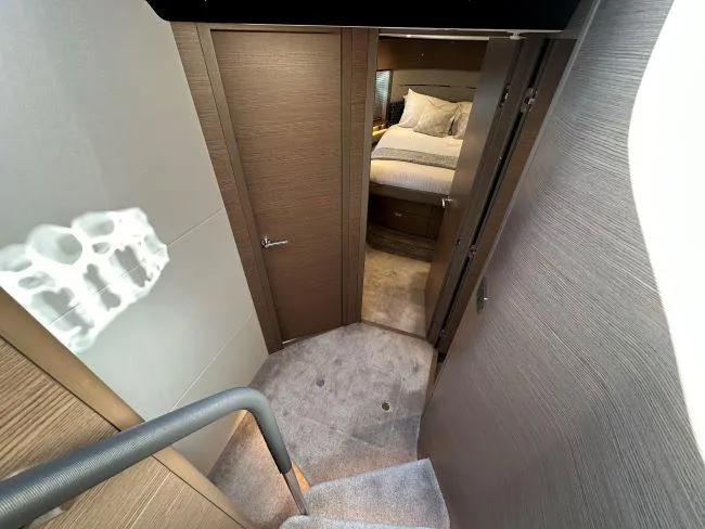  Yacht Photos Pics Princess Yachts V55 - Cabin access