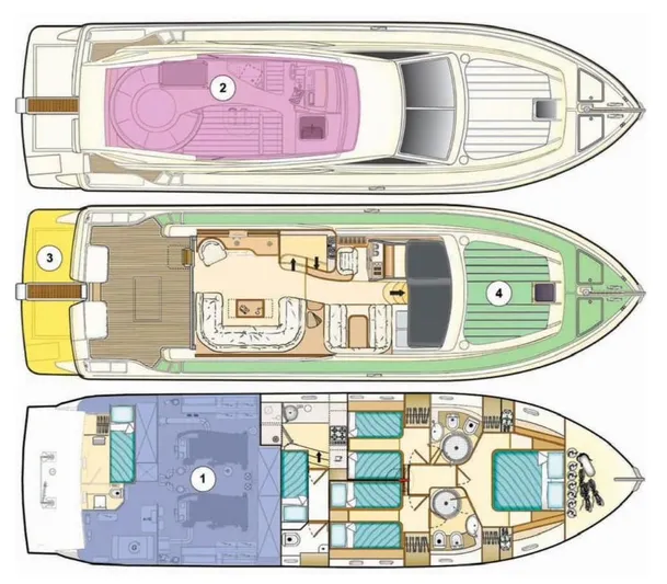  Yacht Photos Pics Ferretti 530 - D Yachts