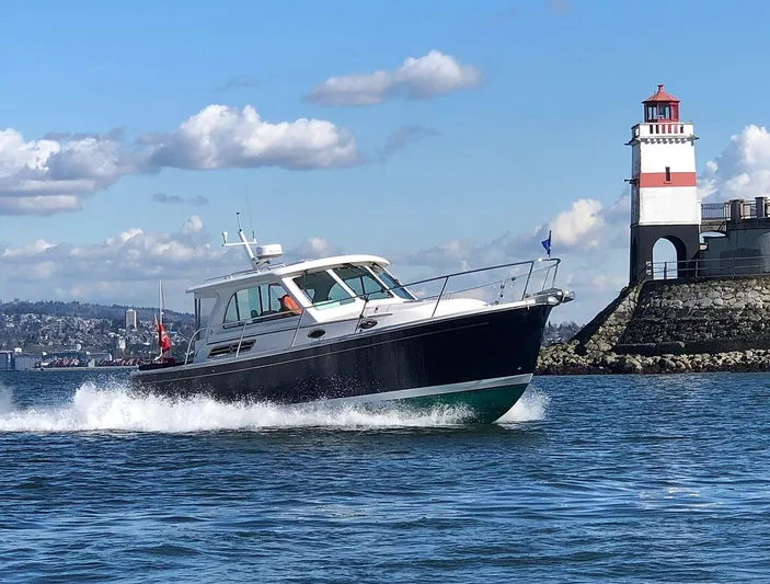 Lady In Blue Yacht Photos Pics 