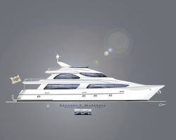 2020 110' SonShip built by West Bay Shipyards-Skylounge Tri-Deck 110 Delta, BC, CA