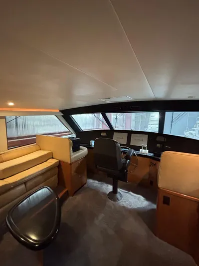 Mufasa Yacht Photos Pics Pilot house