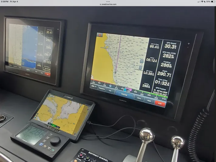 Mufasa Yacht Photos Pics Pilothouse screens