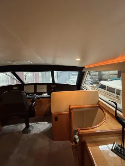 Mufasa Yacht Photos Pics Pilot house 2