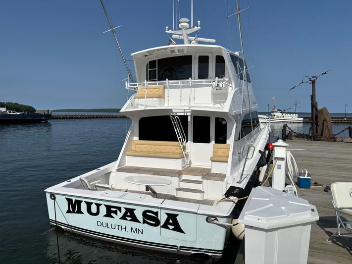 Mufasa Yacht Photos Pics Transom