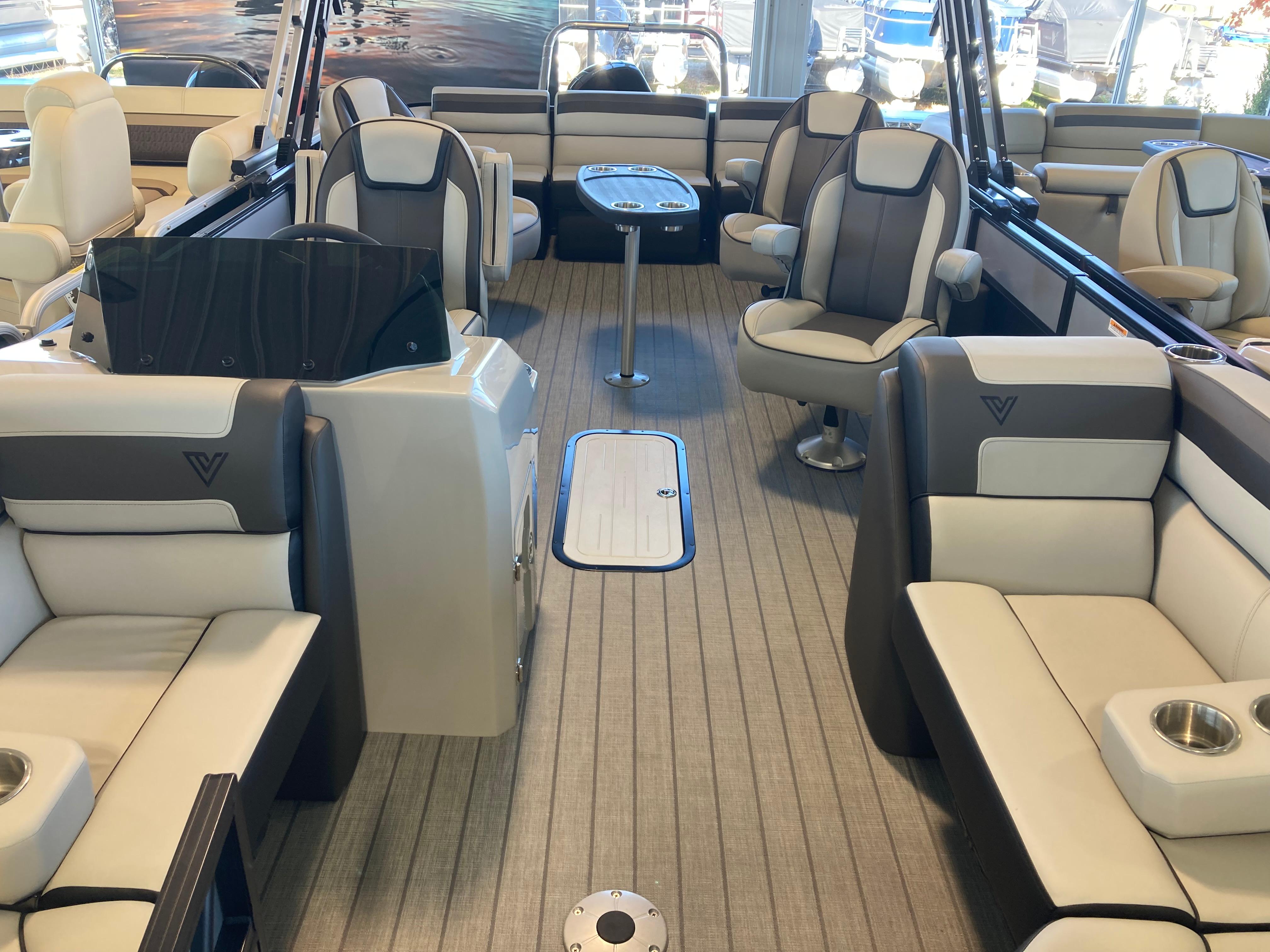 2023 Viaggio L22Q Quad Captain Chairs Pontoon Boat for sale YachtWorld