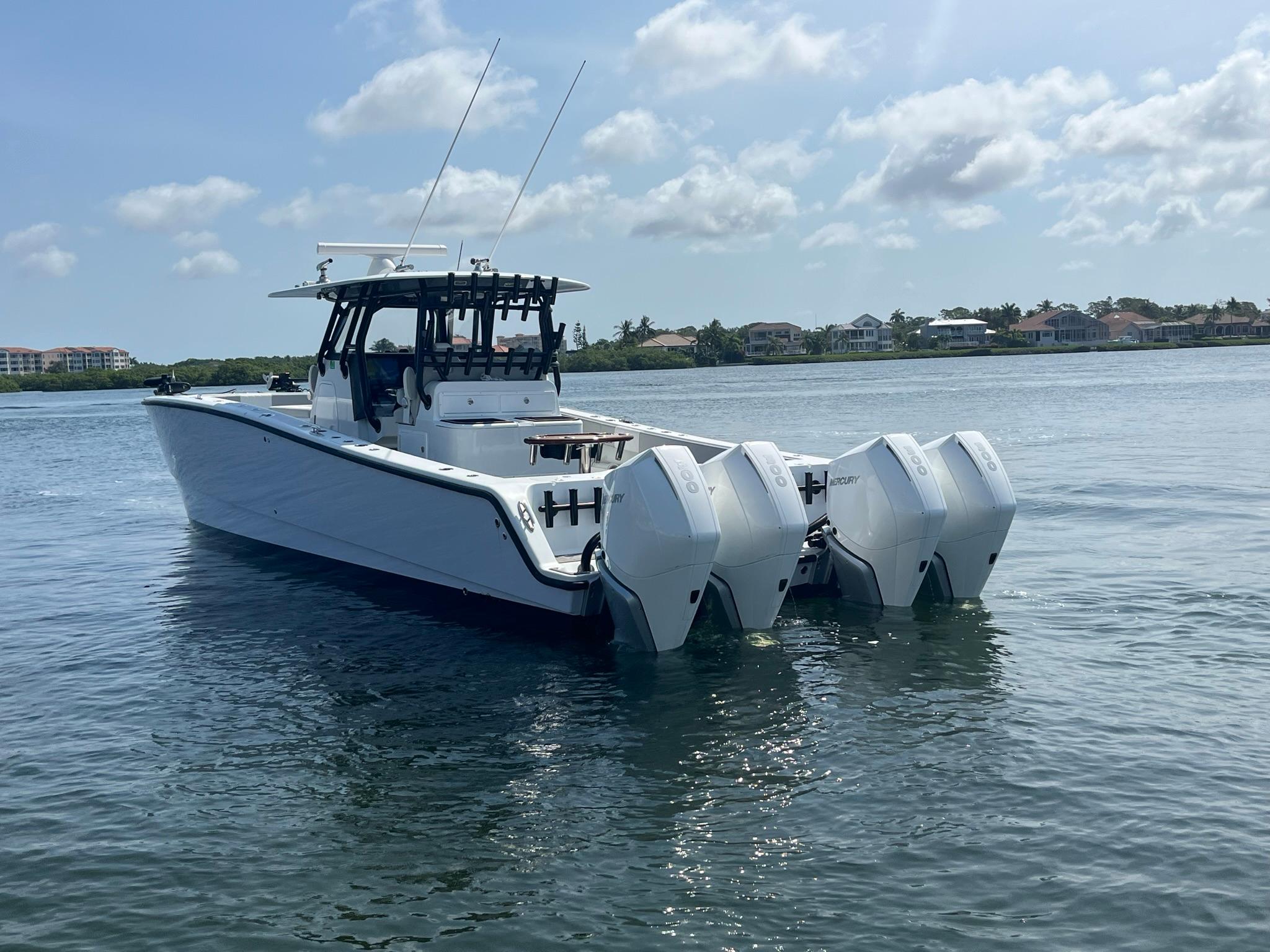 2021 Freeman 37 Vh Center Console For Sale - Yachtworld