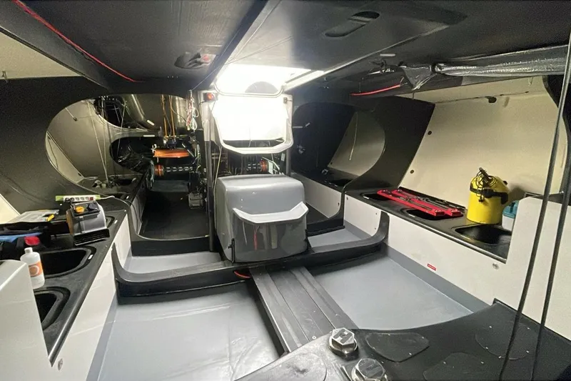 North Star Yacht Photos Pics Interior of 2009 Judel and Vrolijk Maxi 72 yacht, showcasing modern design and equipment.