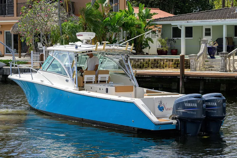 Nauti-hooker Yacht Photos Pics Pursuit 34 Nauti-Hooker - Aft Profile