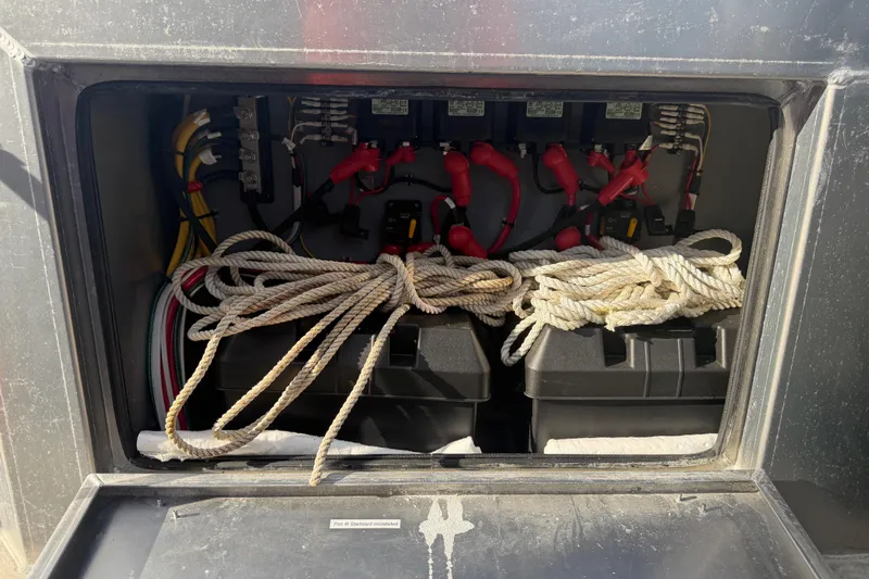 C Lady Yacht Photos Pics Battery Compartment 1