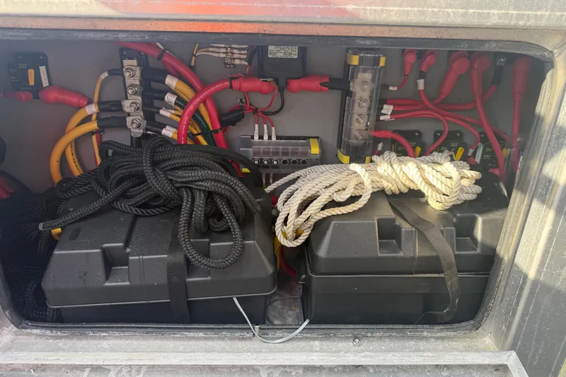 C Lady Yacht Photos Pics Battery Compartment 2