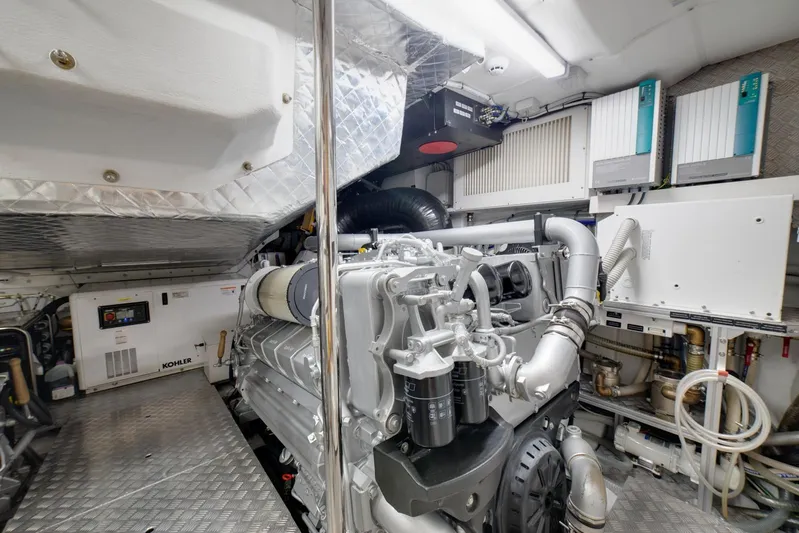 Argo Yacht Photos Pics Engine Room