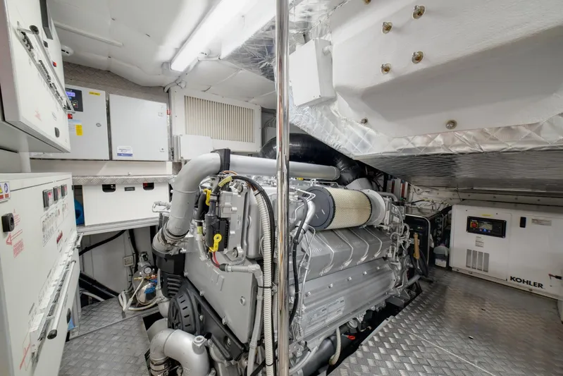 Argo Yacht Photos Pics Engine Room