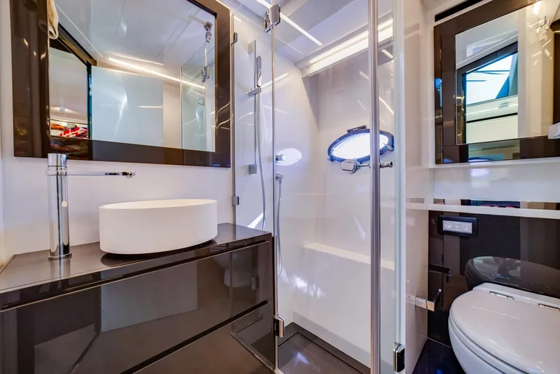 Argo Yacht Photos Pics Lower Deck Head