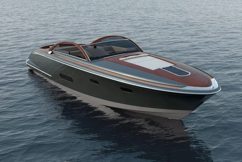 Aida 46 Sport Yacht Photos Pics Luxury AIDA YACHTS AIDA 46 SPORT 2026 on calm ocean waters.