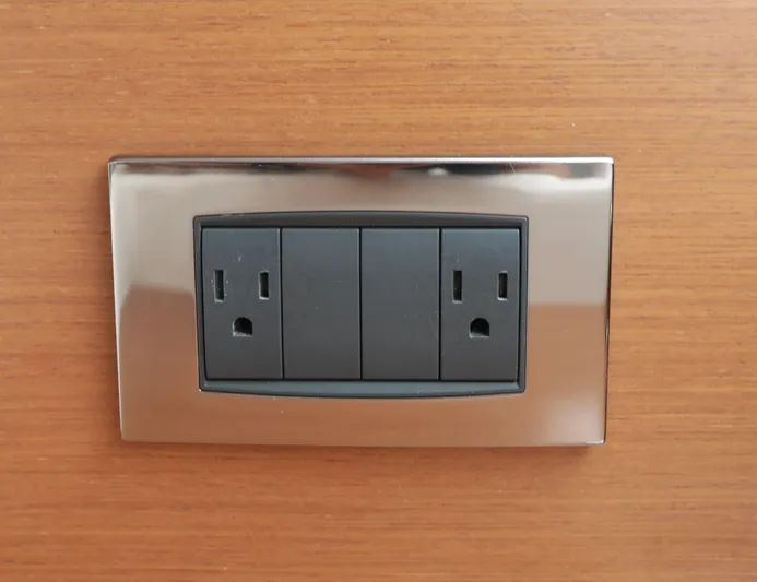 Perseus Yacht Photos Pics Prestige 500 2013 electrical outlet on wooden wall