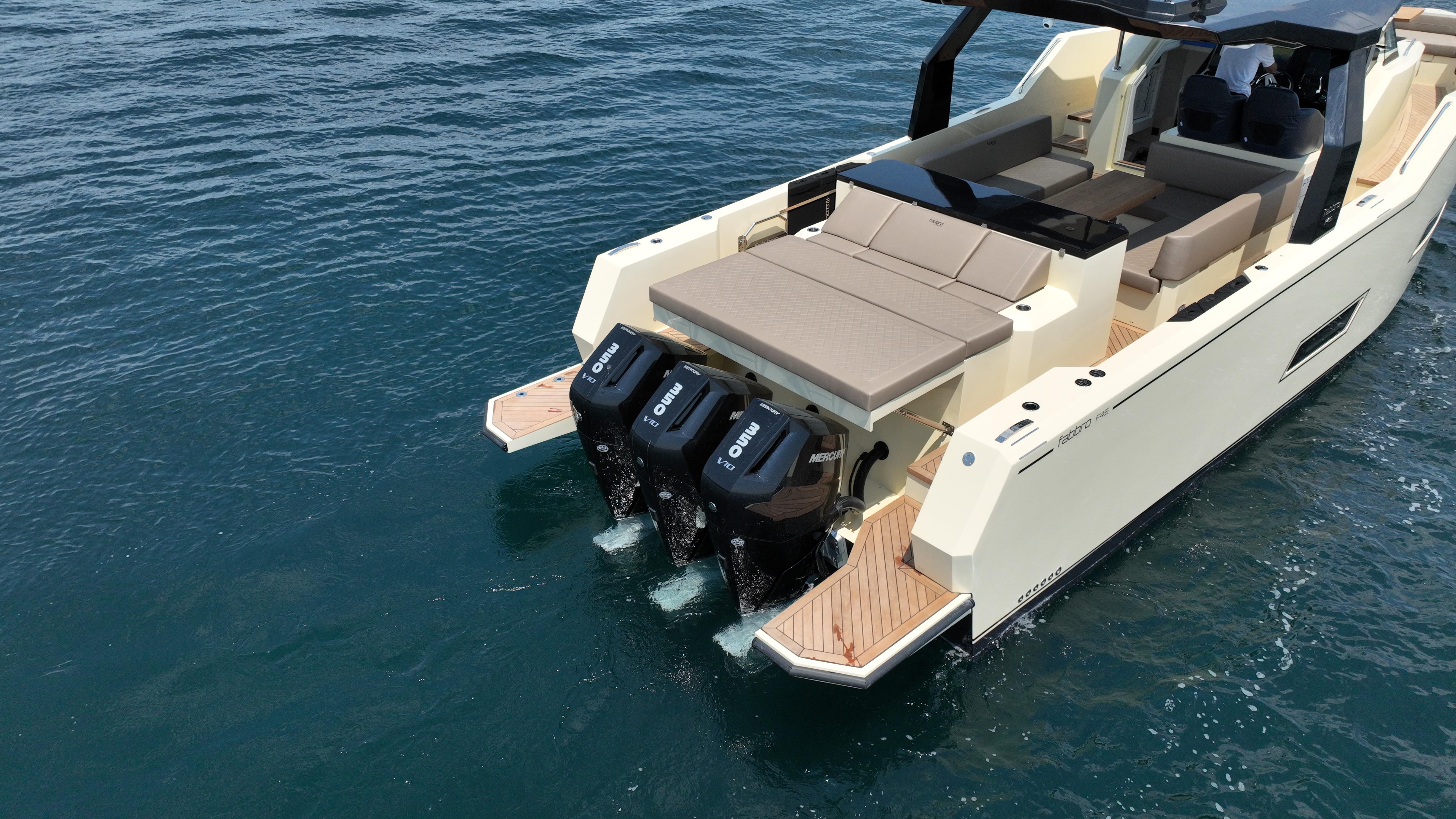 2025 Fabbro F45 Cabrio Outboard Motor Yacht for sale YachtWorld