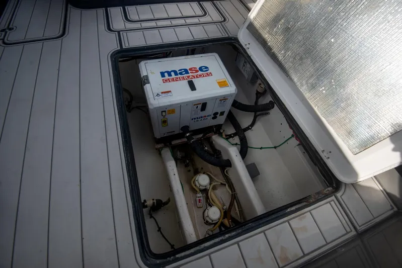  Yacht Photos Pics Mase generator in Sardine Marine Custom Race 55 yacht, 2025 model.