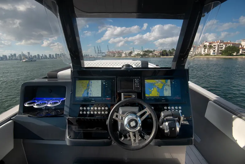  Yacht Photos Pics Sardine Marine Custom Race 55 cockpit with advanced navigation systems, 2025 model.