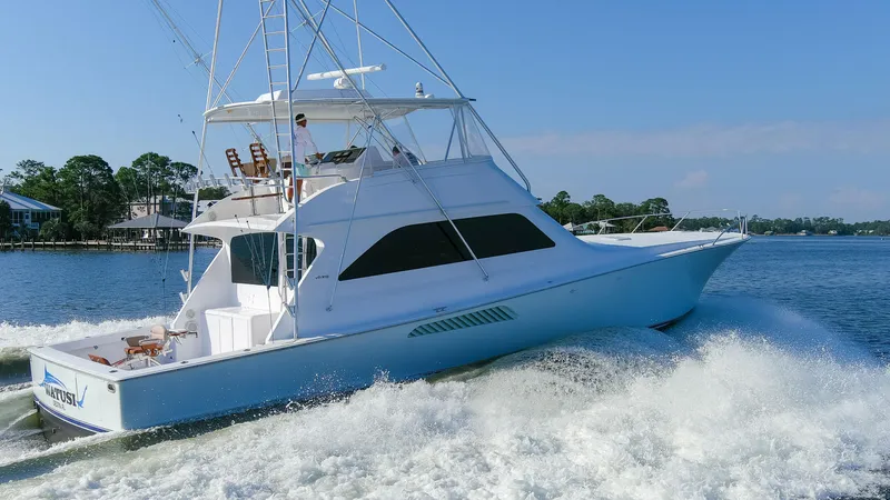 Watusi Yacht Photos Pics 2002 61 Viking Convertible Watusi Exteriors