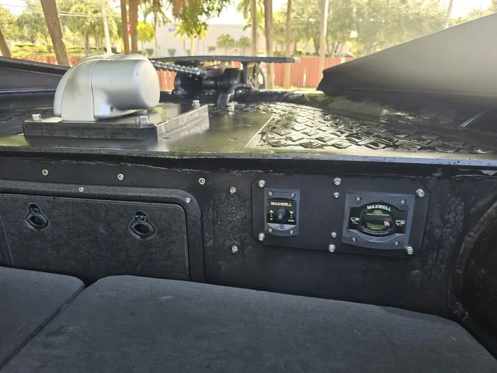 Dgs777 Yacht Photos Pics Interior of 2022 DGS 777 Military Version with control panels and equipment.