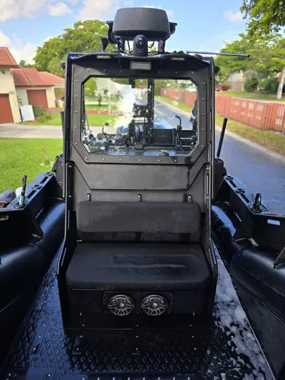 Dgs777 Yacht Photos Pics DGS 777 Military Version 2022 boat interior with advanced control panel and seating.