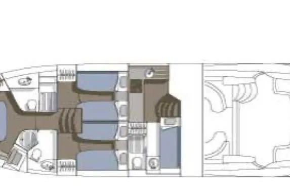  Yacht Photos Pics 2004 Sunseeker Manhattan 56 yacht floor plan layout.