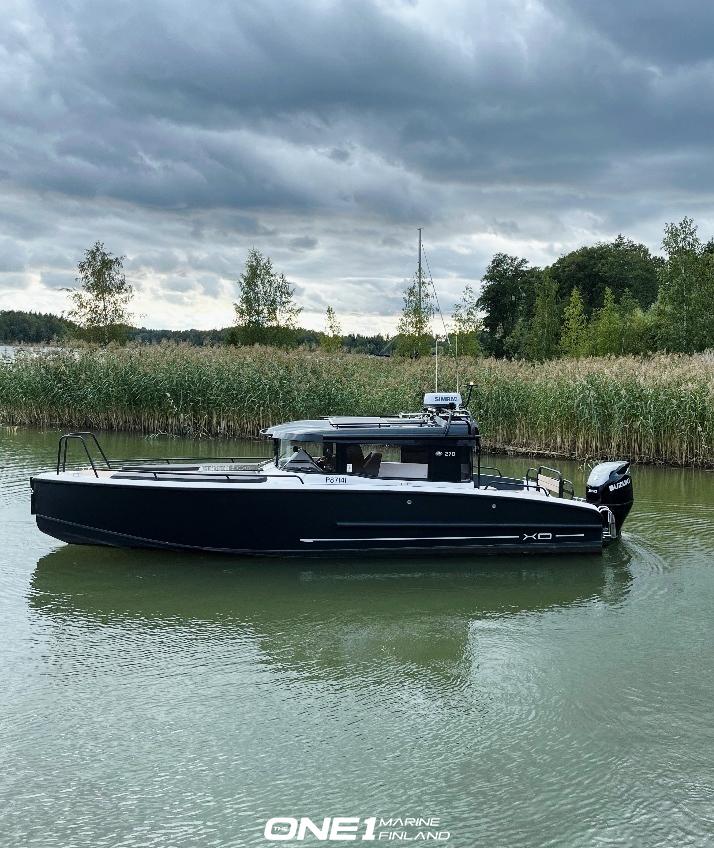 2018 XO Boats 270 RS Front Cabin Pilothouse for sale YachtWorld