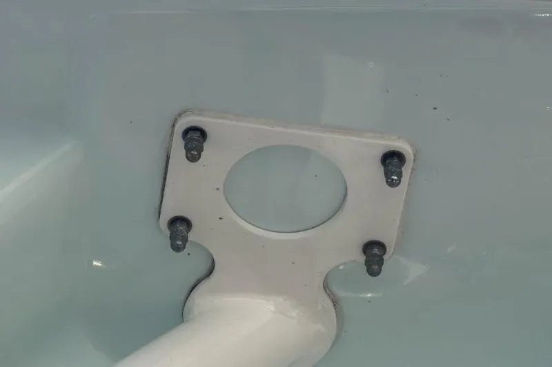  Yacht Photos Pics Mounting bracket on a 2018 Sea Fox 328 Commander boat.