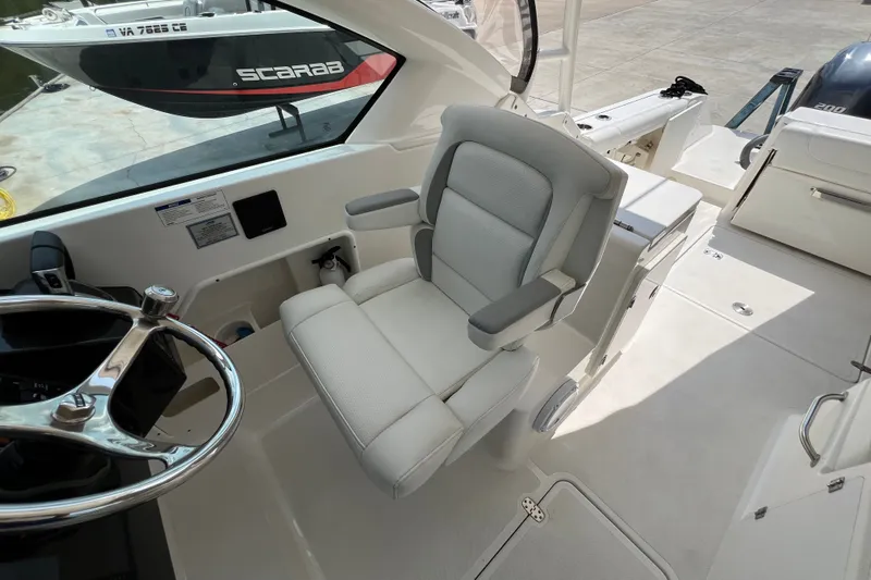 Fighting Irish Yacht Photos Pics helm seat