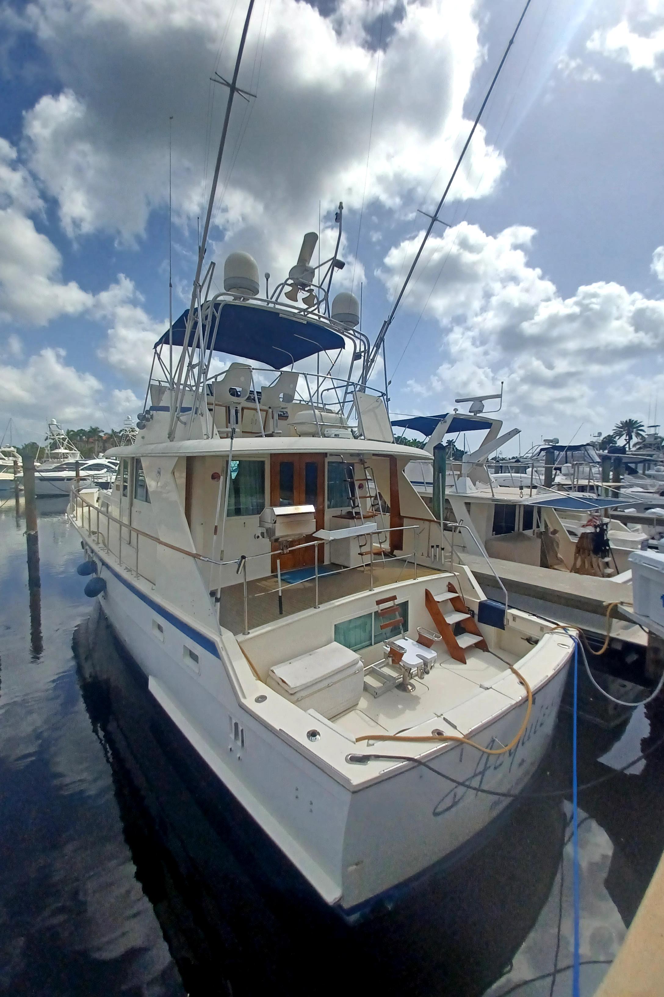 1978 hatteras 53 yacht fisherman