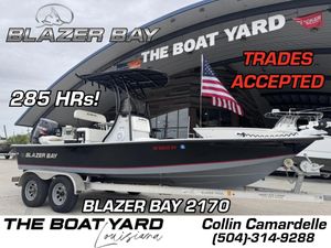2014 Blazer Bay Boat 2170 for sale, 285 hours, trades accepted, contact Collin Camardelle.