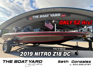 2019 Nitro Z18 DC boat at The Boat Yard, Louisiana, with only 52 hours of use.