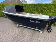 2023 Twins 475 met Tohatsu en Buiskap