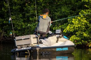 2022 Sea-Doo FISHPRO SCOUT IDF 130 WHITE / GULFSTREAM BLUE